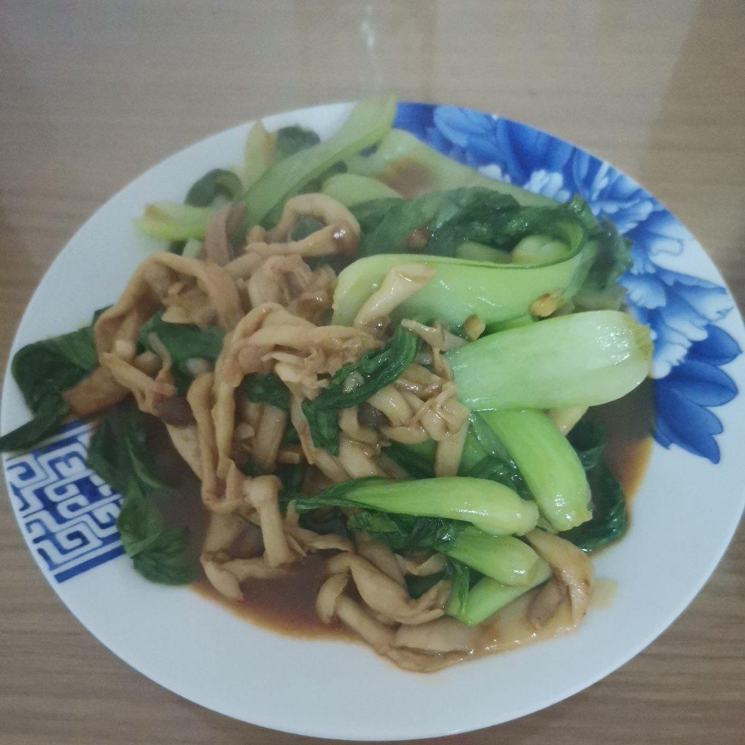 蟹味菇炒小油菜