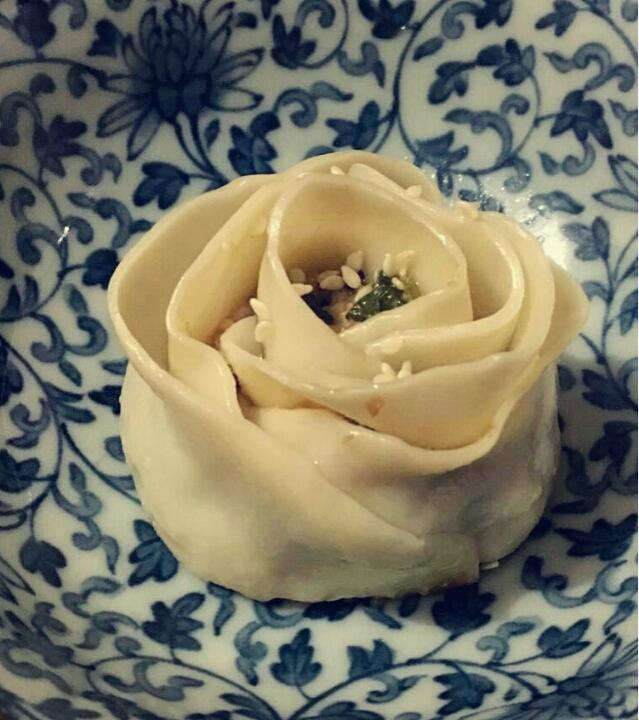 玫瑰花煎饺