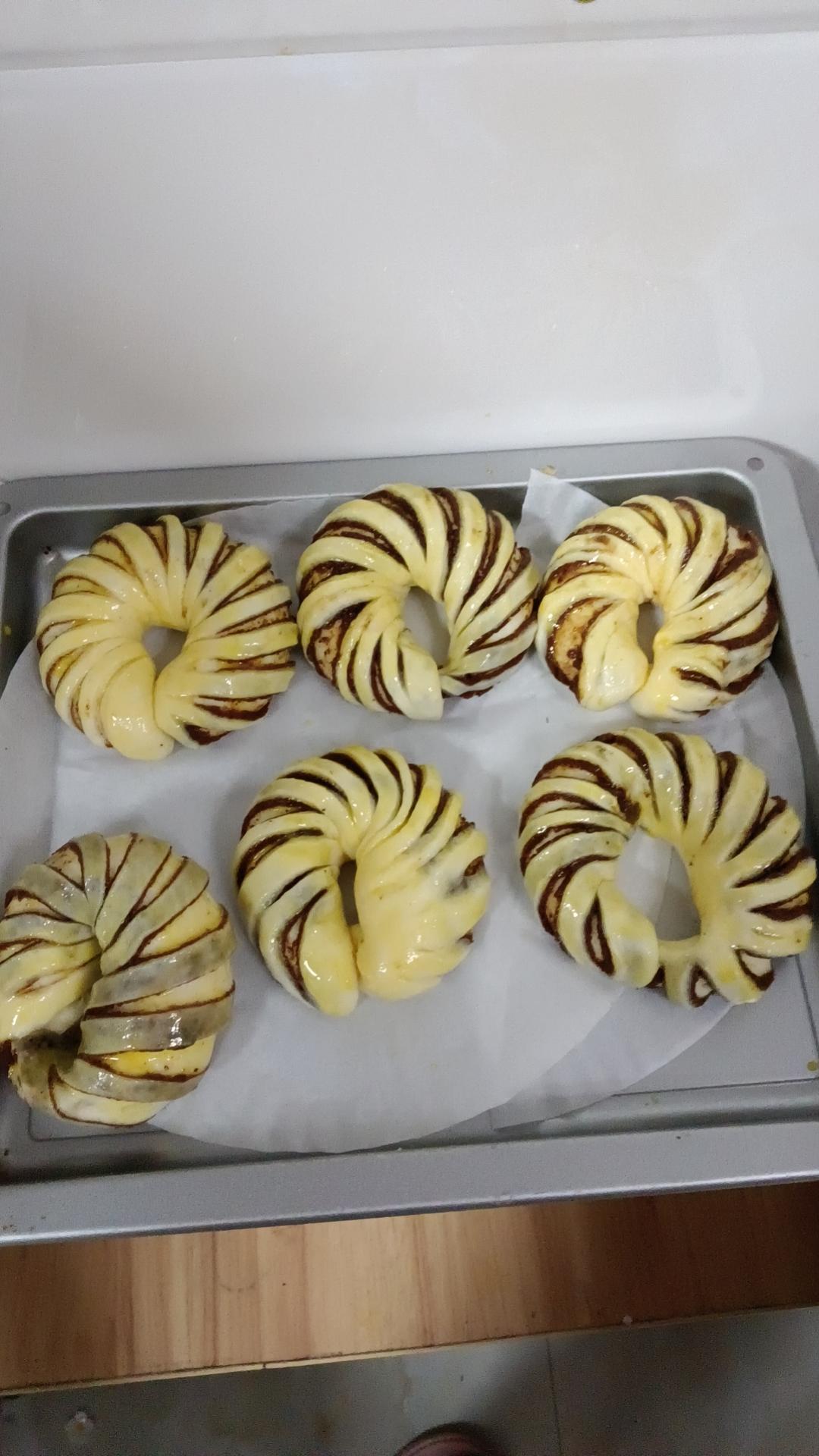 香甜味美的豆沙卷