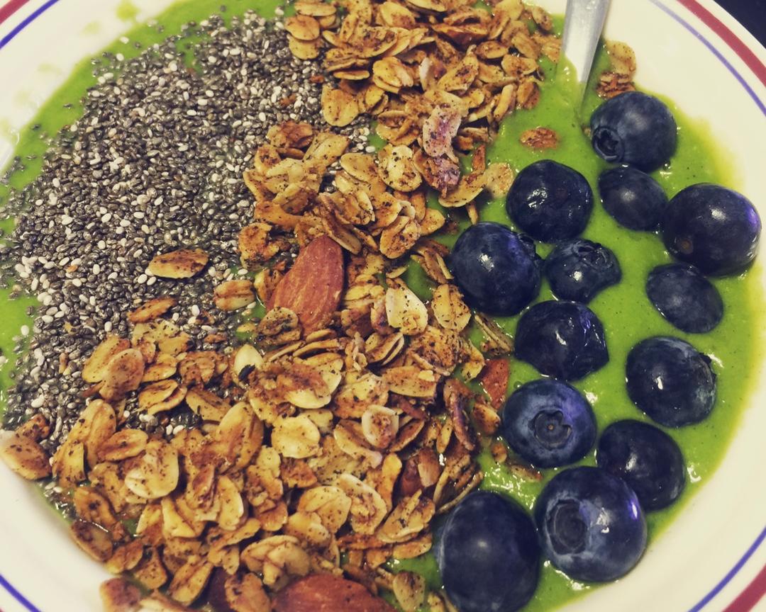 思慕雪Green Smoothie Bowl的做法