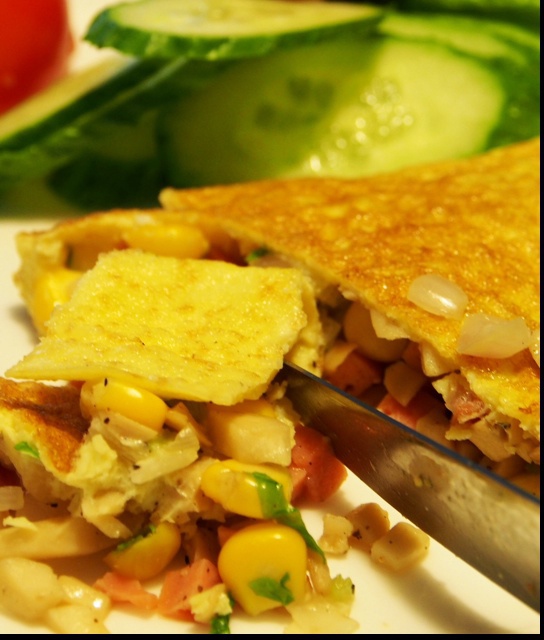 西式乳酪欧姆蛋 omelette