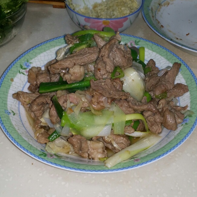 葱爆羊肉