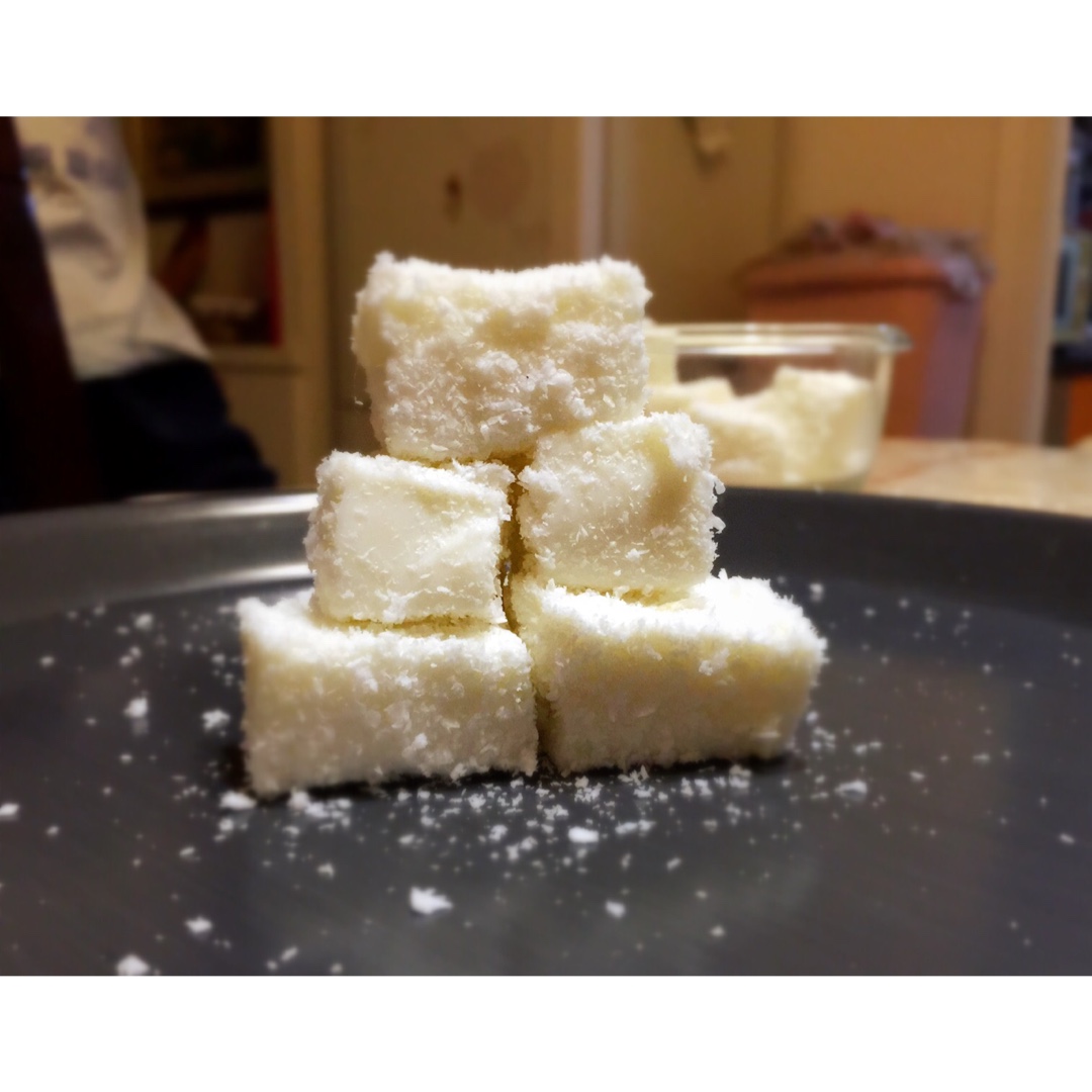 椰香牛奶小方