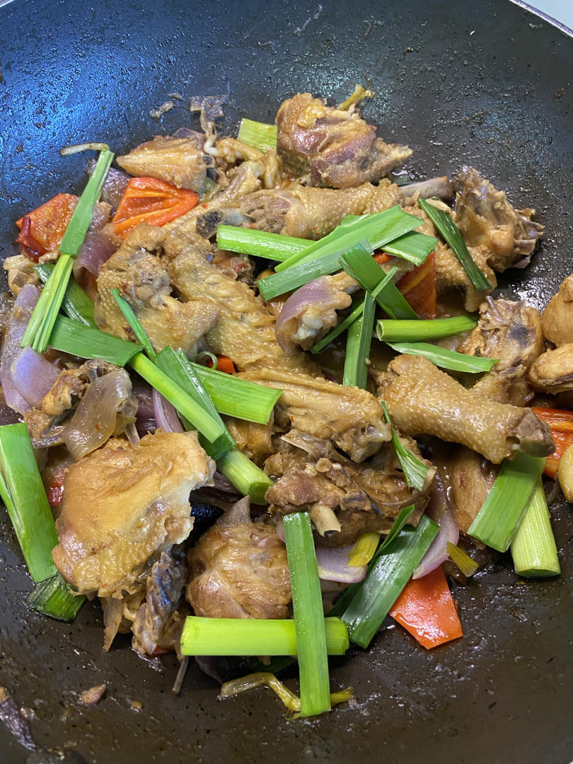 最简单的鸡肉做法——家常生炒鸡