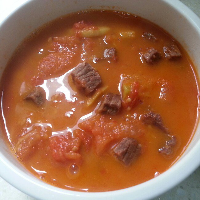 牛肉炖柿子