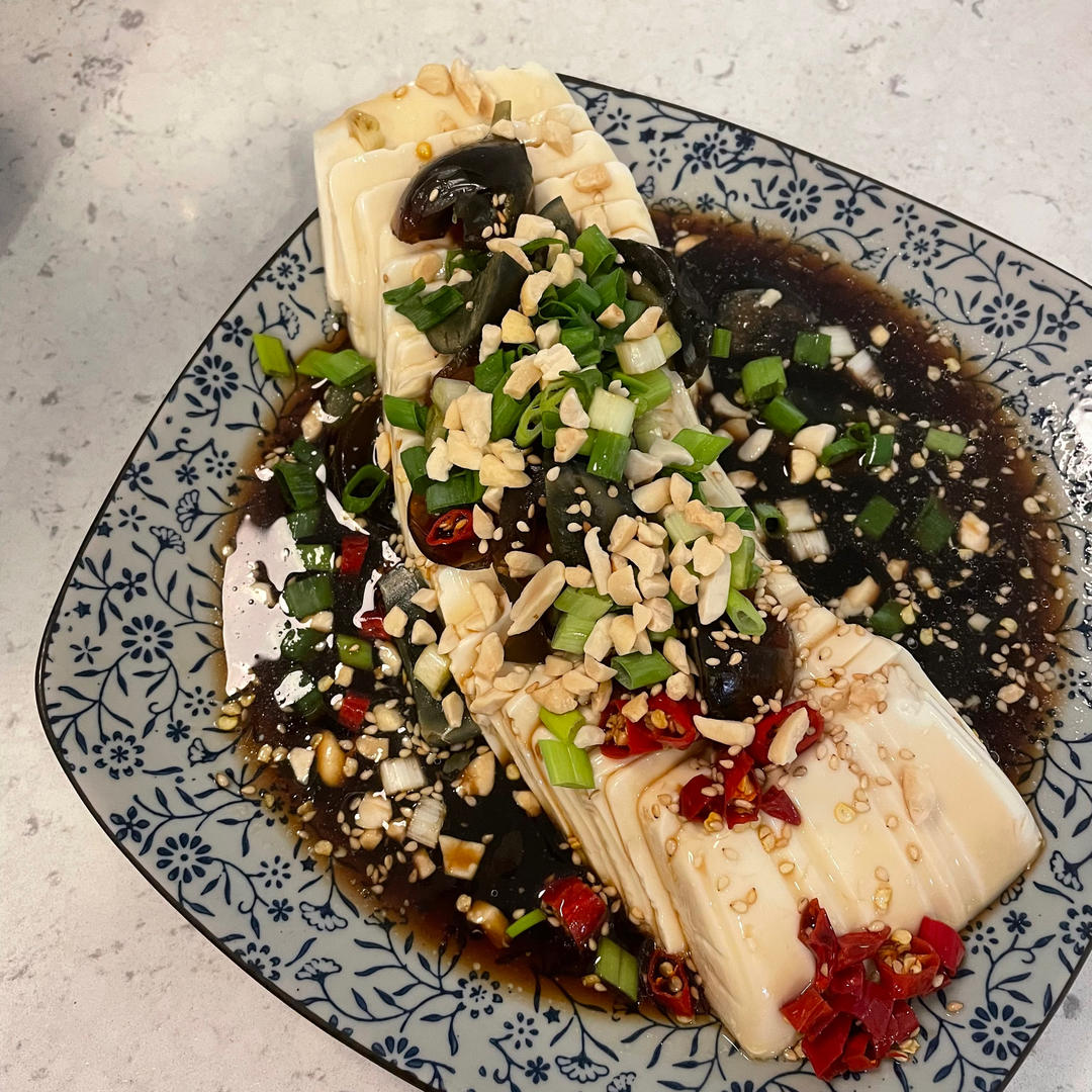 皮蛋豆腐