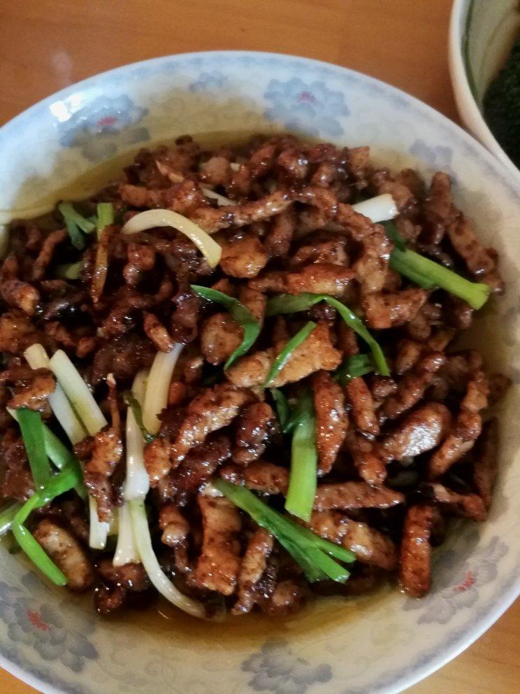 酱爆肉丝