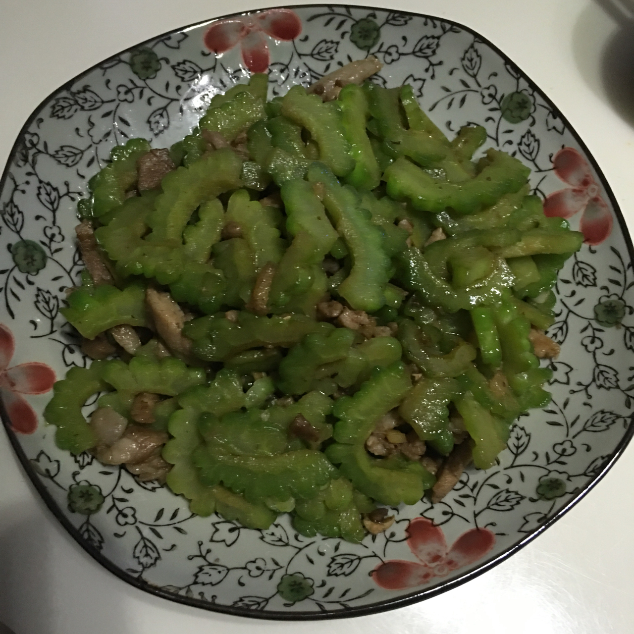 苦瓜炒肉