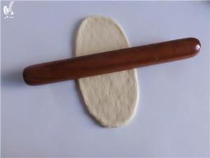 糯米餐包----蚕丝一般的面包组织的做法 步骤7