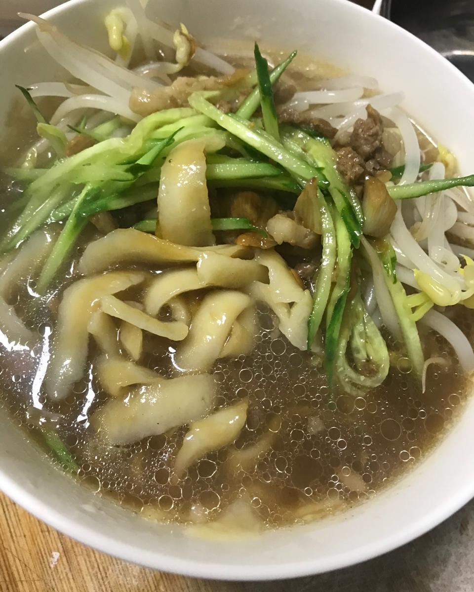 刀削面面团及肉酱卤（2new）