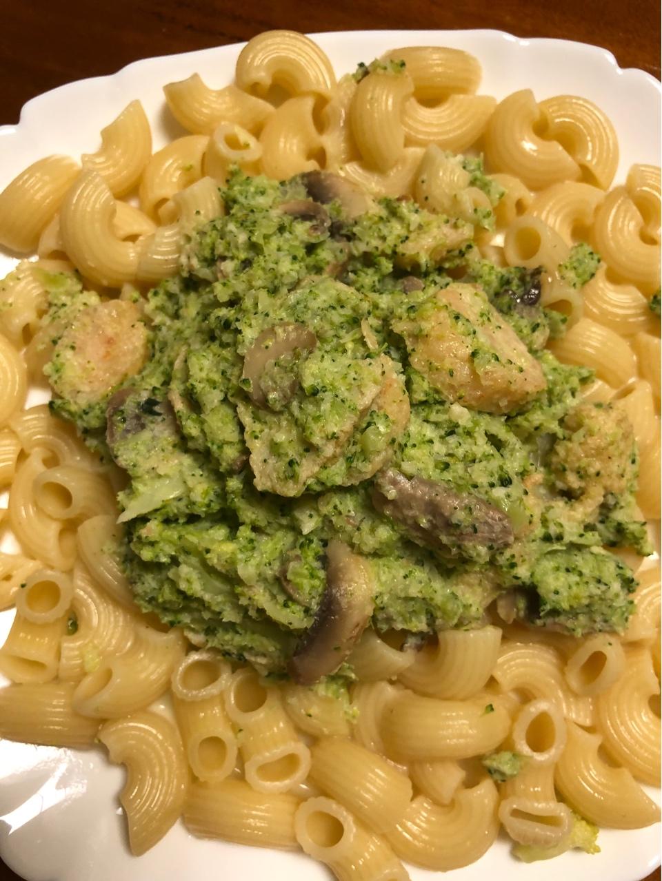 青酱意面：菠菜虾仁意面&西兰花意面&牛油果意面