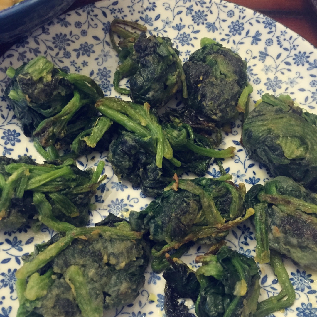 煎菠菜
