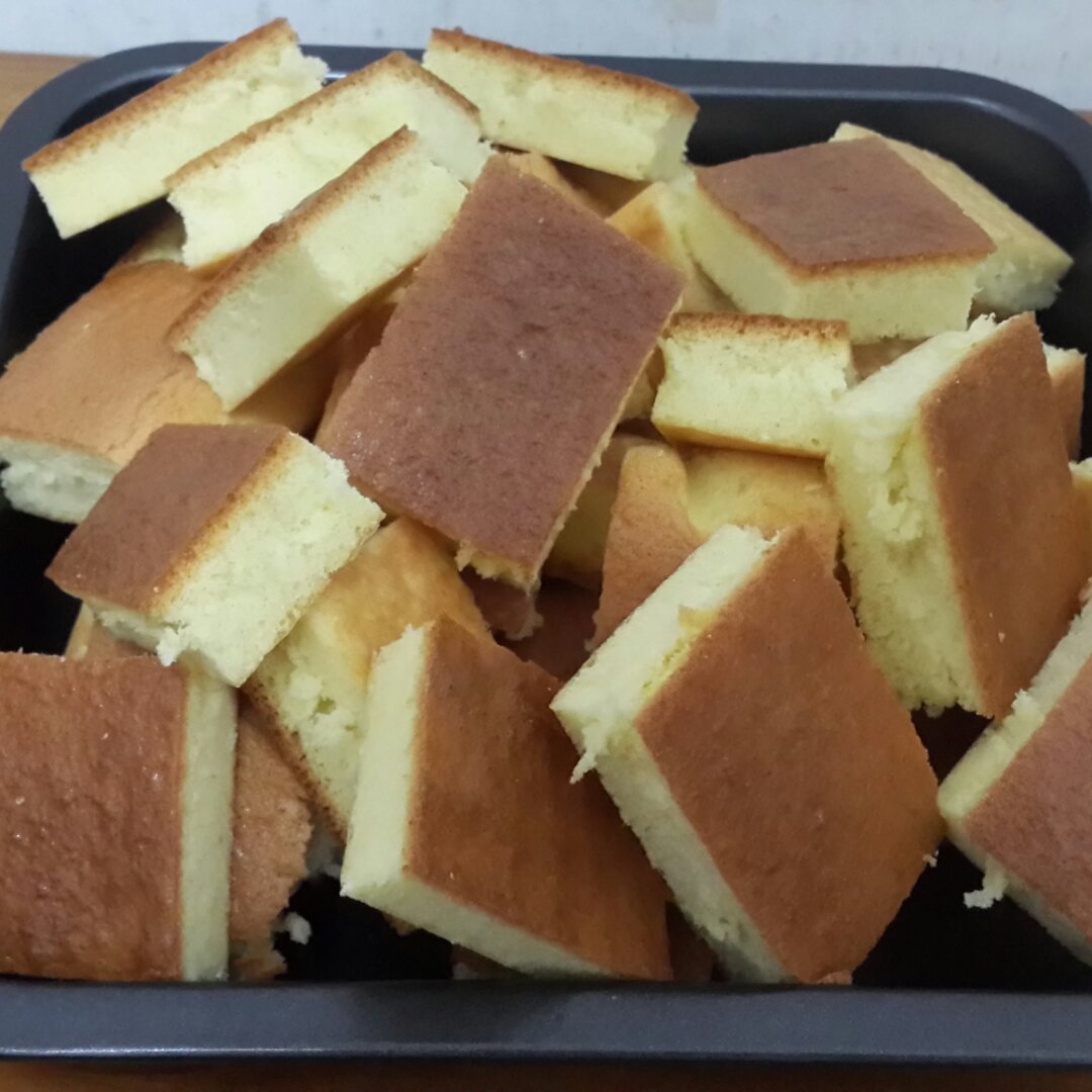 无水无油老式脆皮蛋糕