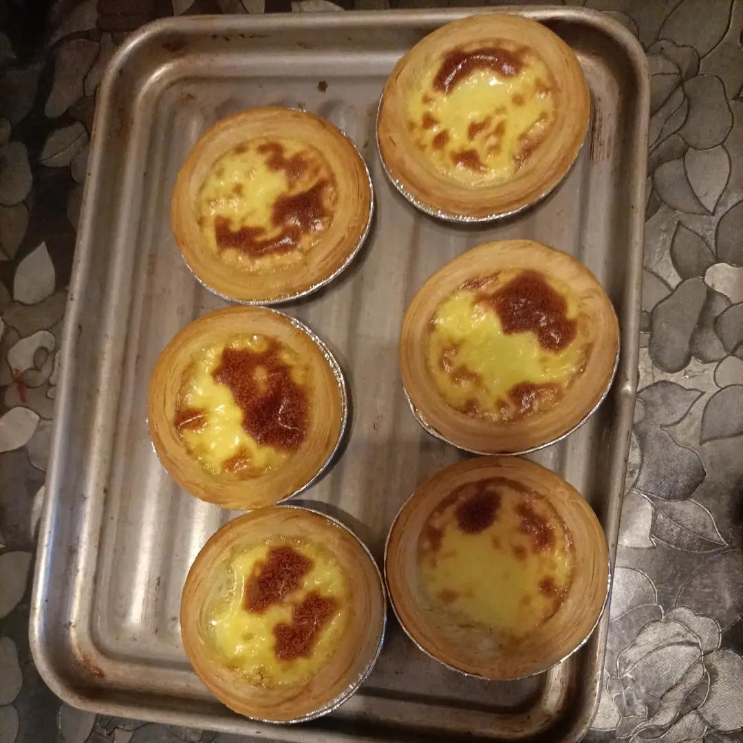 不加淡奶油蛋挞