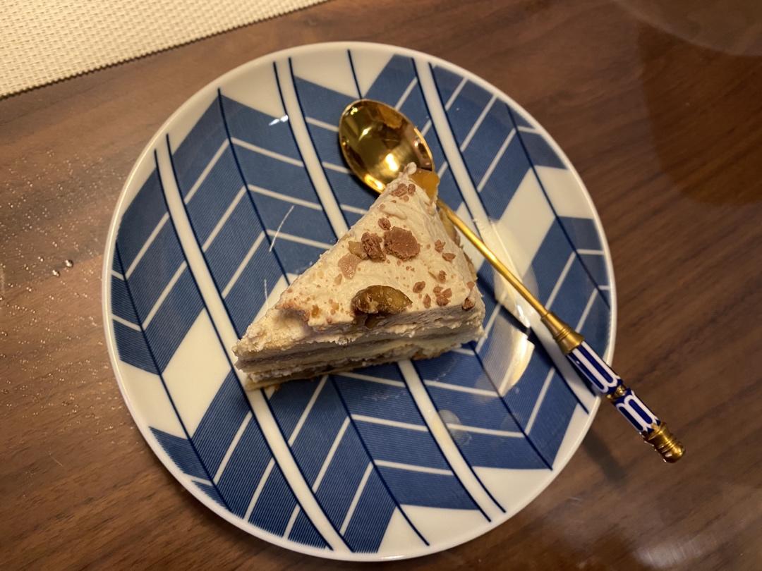 红茶栗子戚风蛋糕