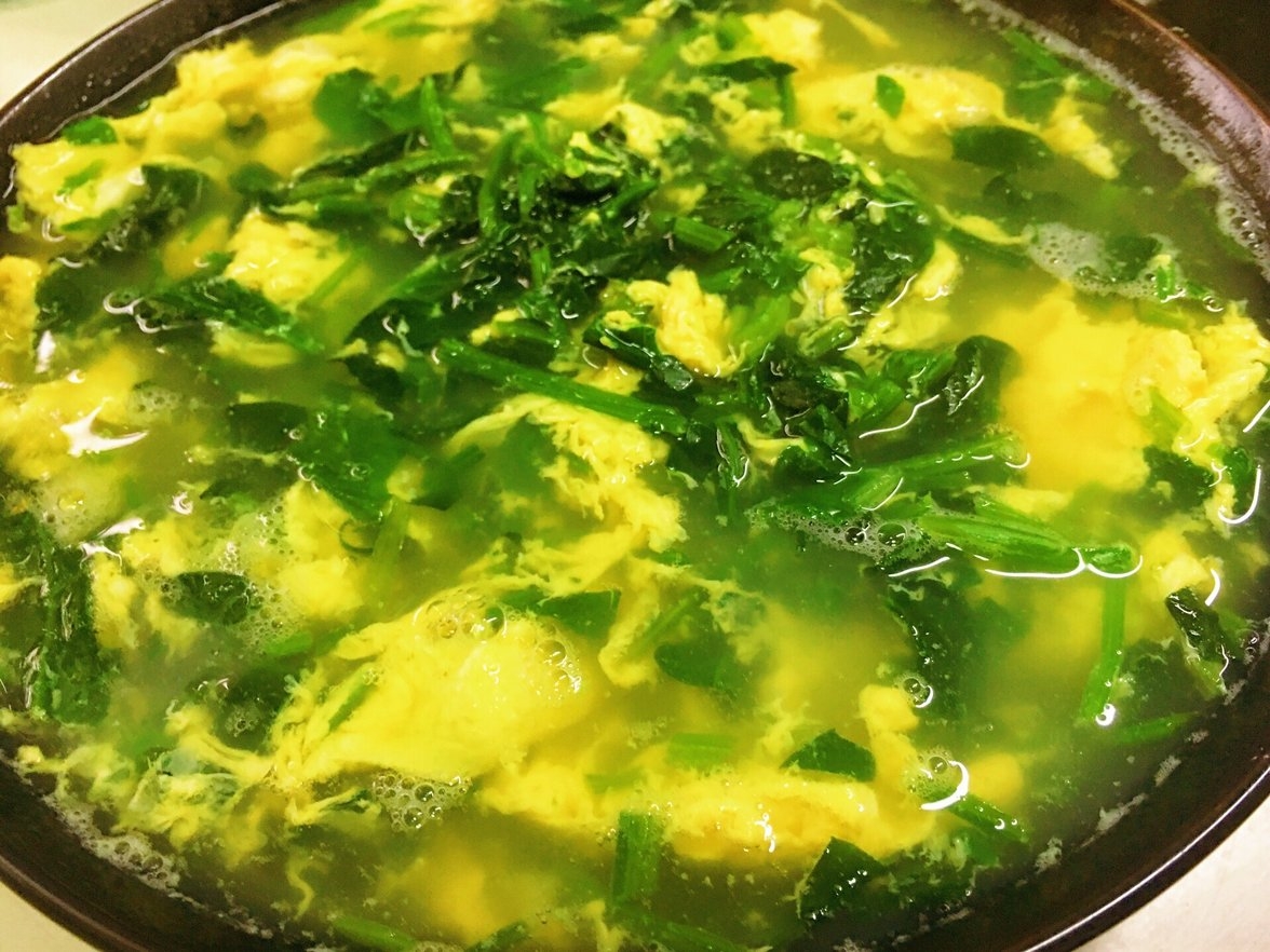 菠菜蛋汤的做法