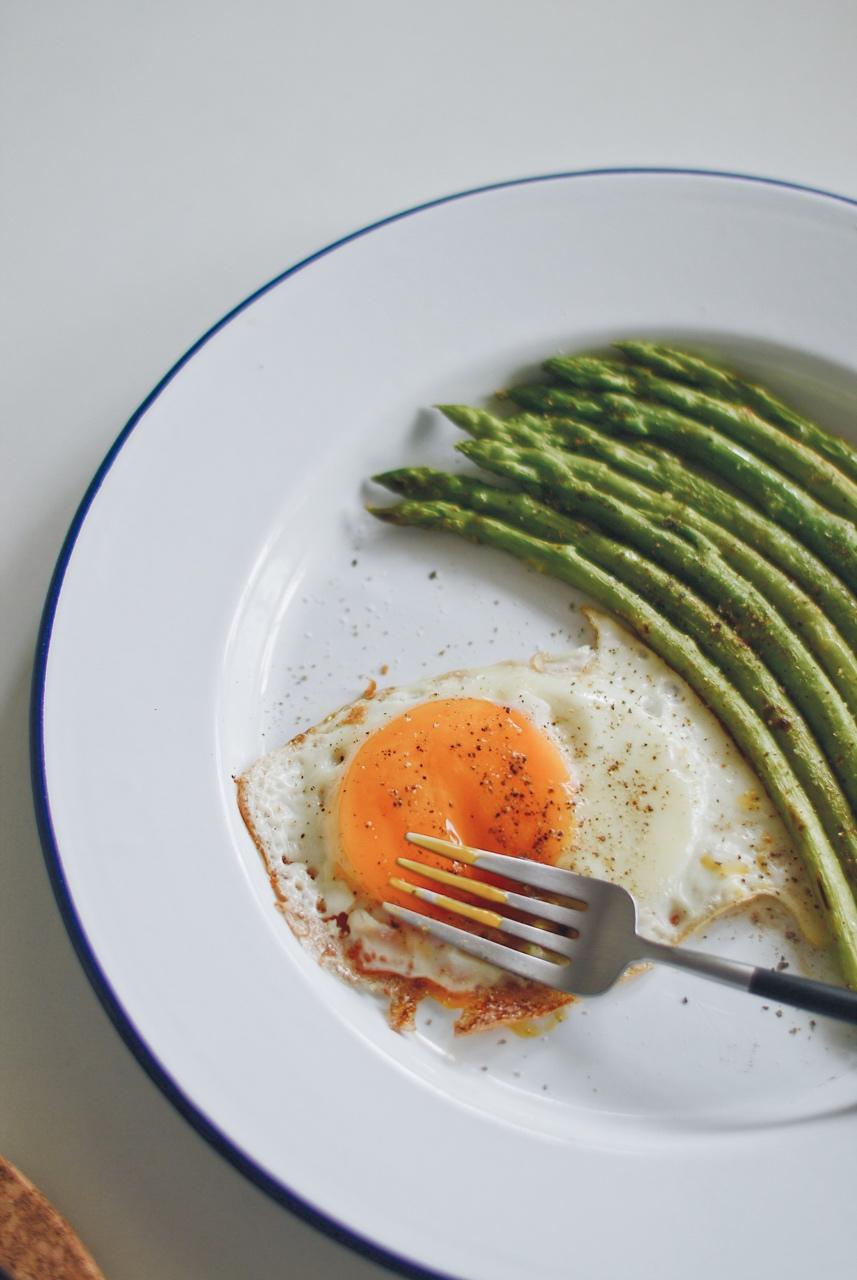 蛋蛋香气之芦笋煎蛋