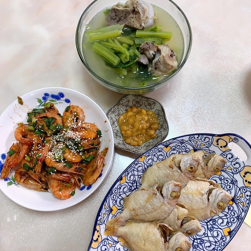 香煎虾