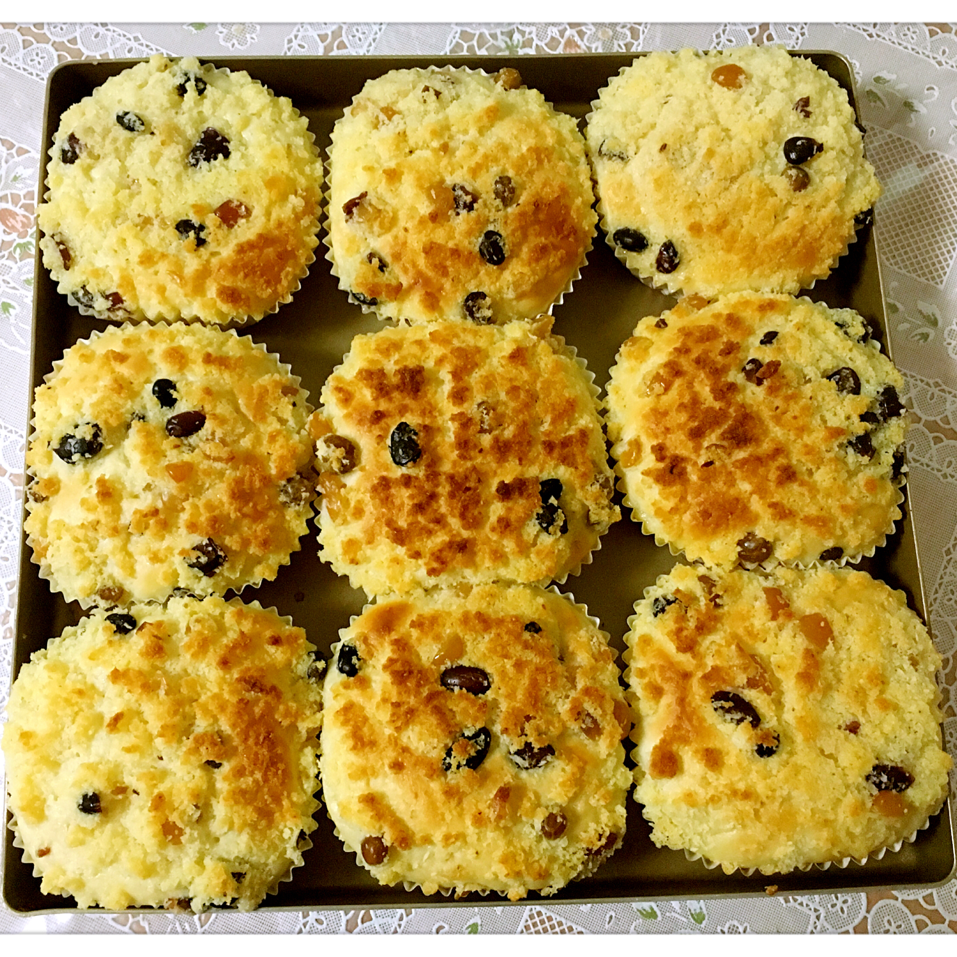 椰蓉蜜豆泡浆面包