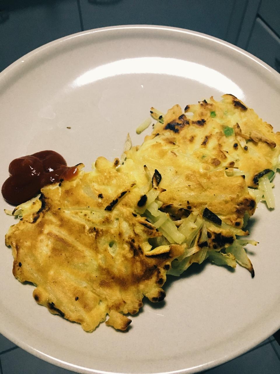 鸡蛋土豆饼
