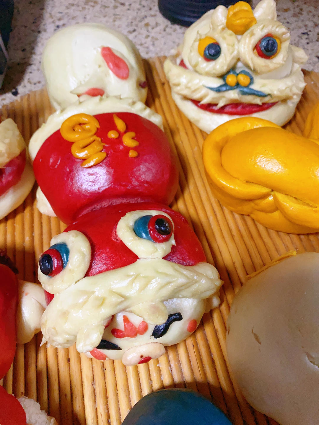 超火的醒狮兔馒头教程来了