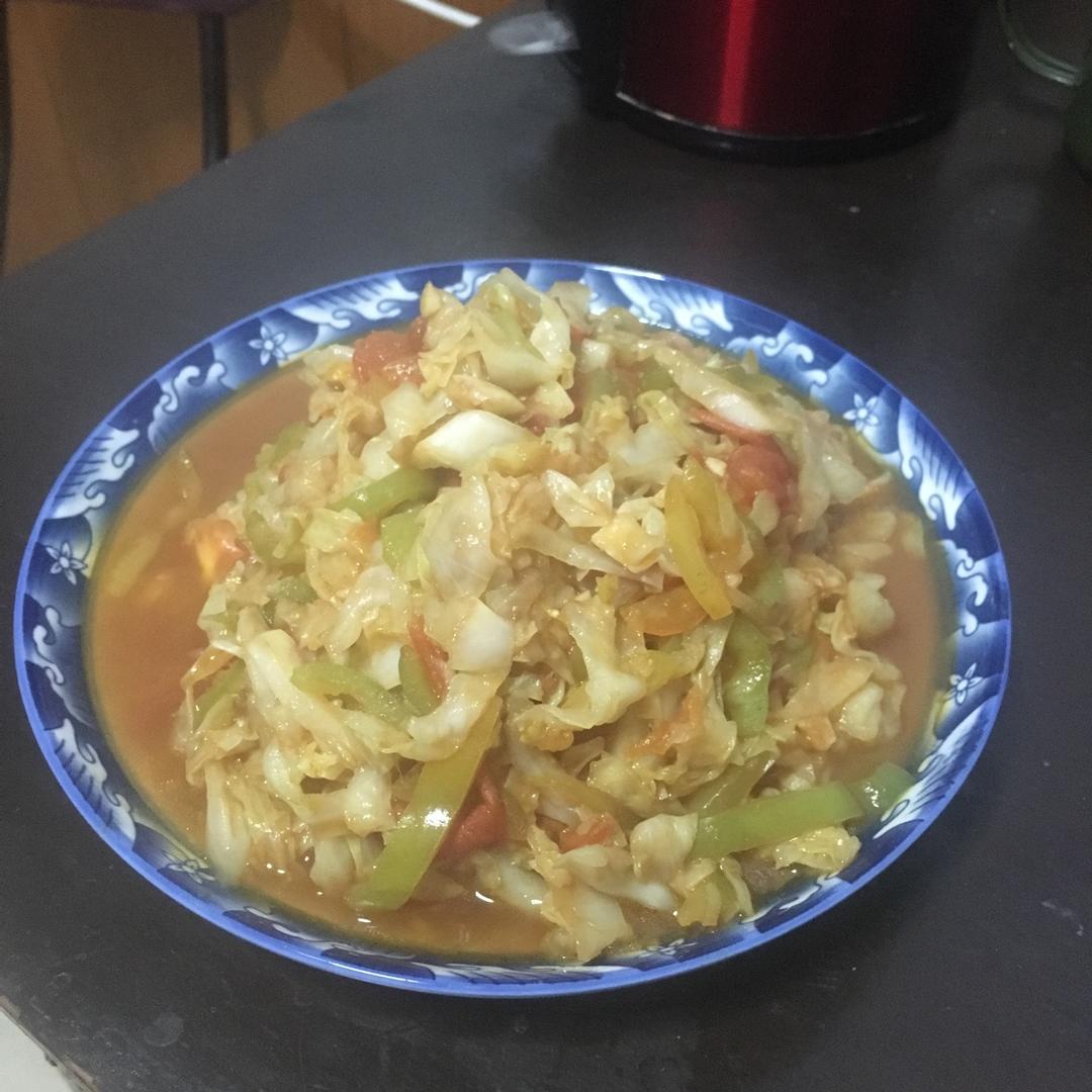 大头菜炒西红柿
