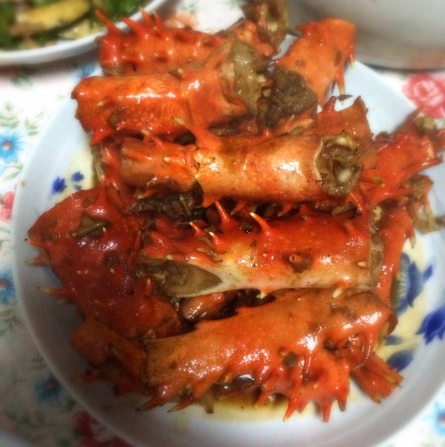 葱姜帝王蟹