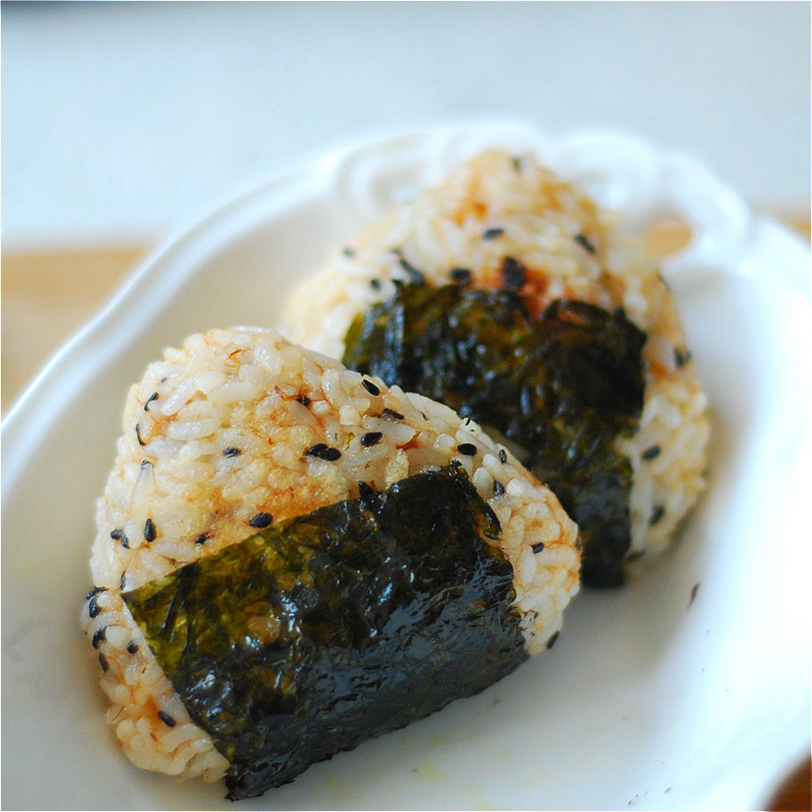 烤饭团