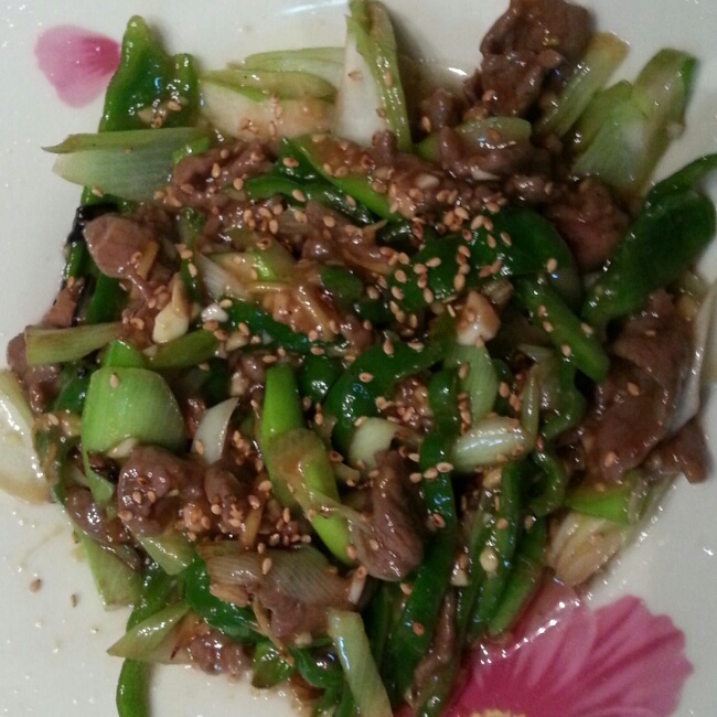葱爆羊肉