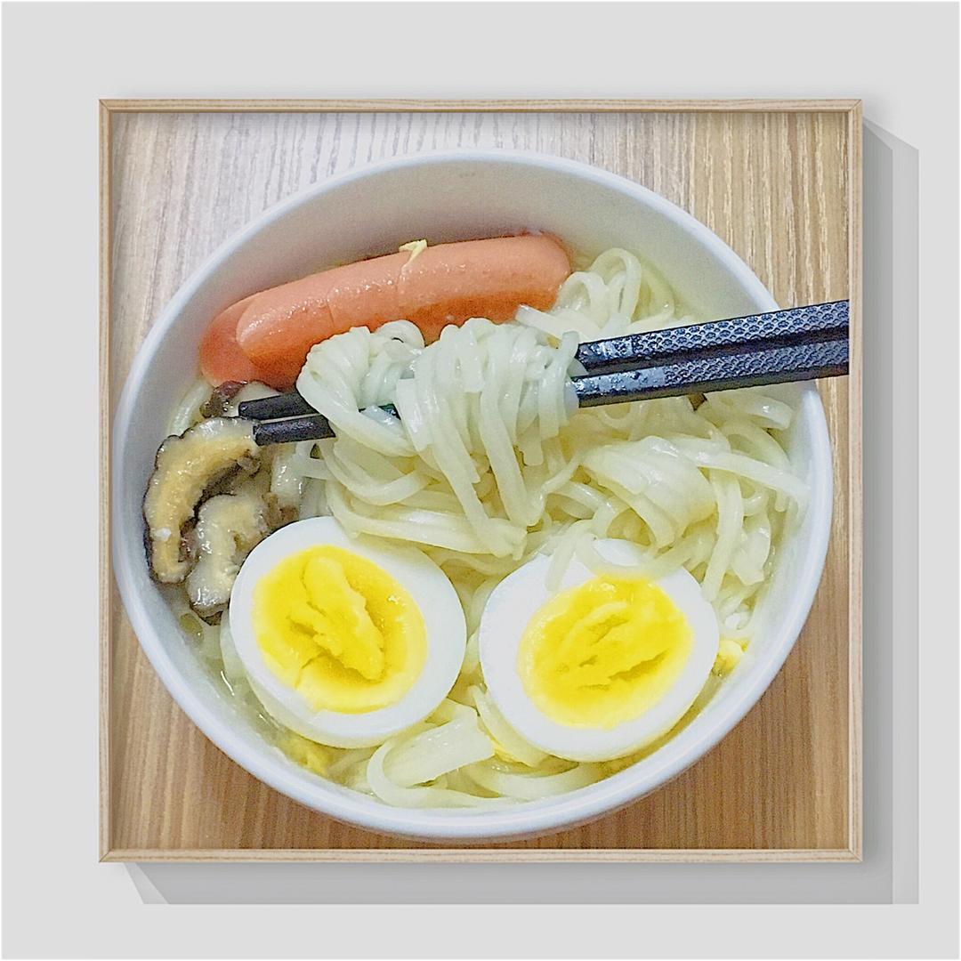 煮挂面