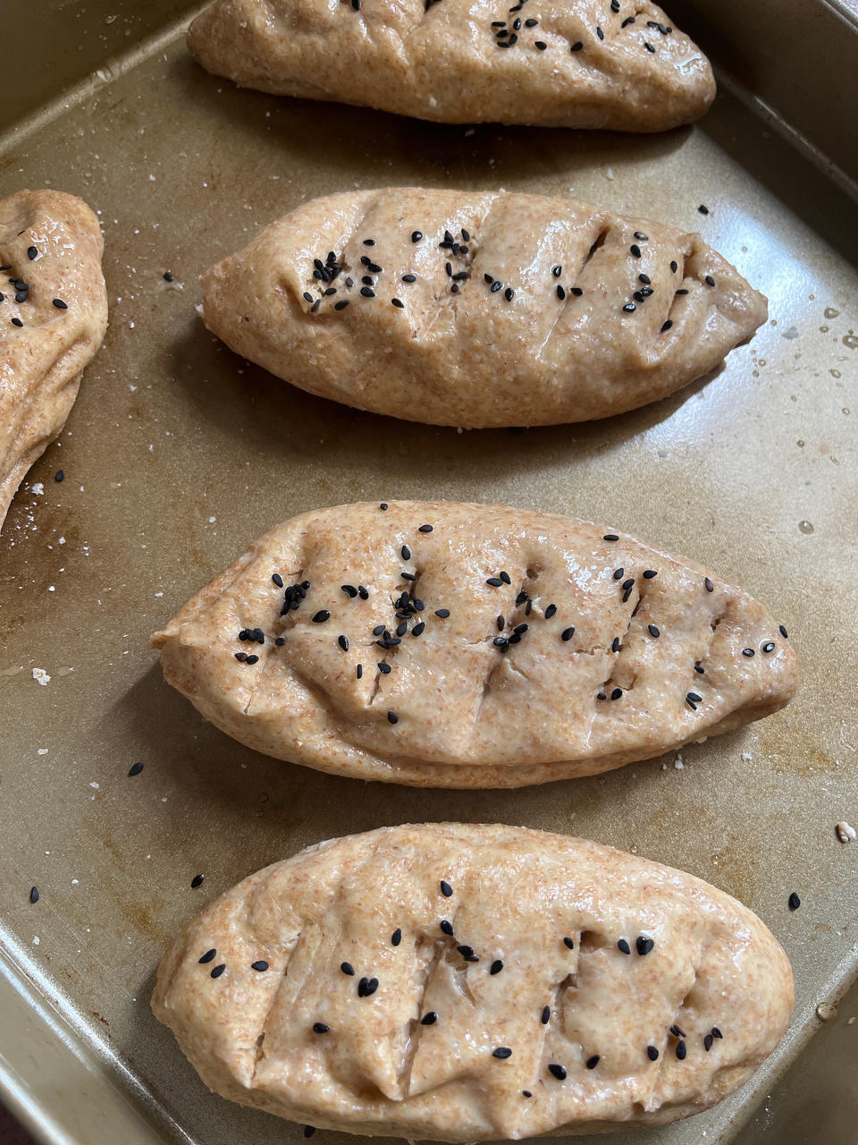 无油无糖全麦面包