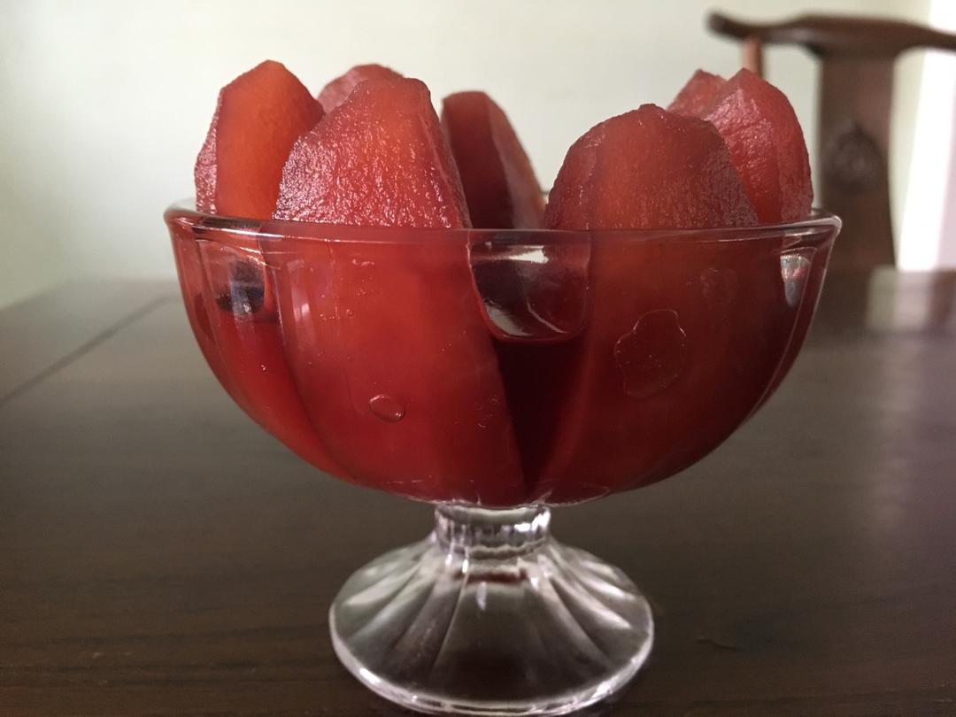 云端-15做的红酒煮苹果