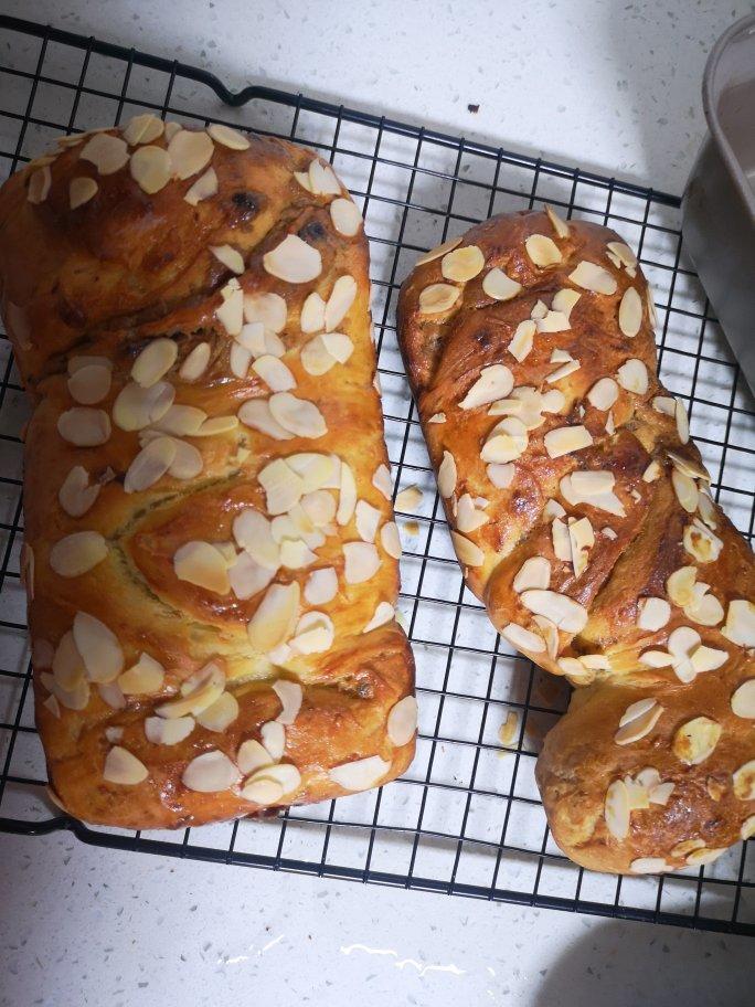 红茶香橙奶酥面包