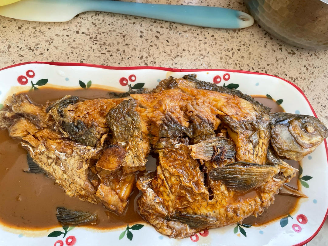 红烧鳊鱼