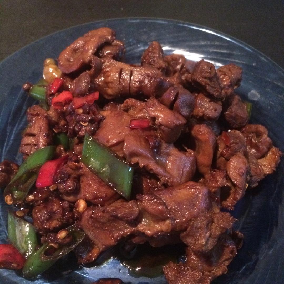 小米椒爆鸡胗
