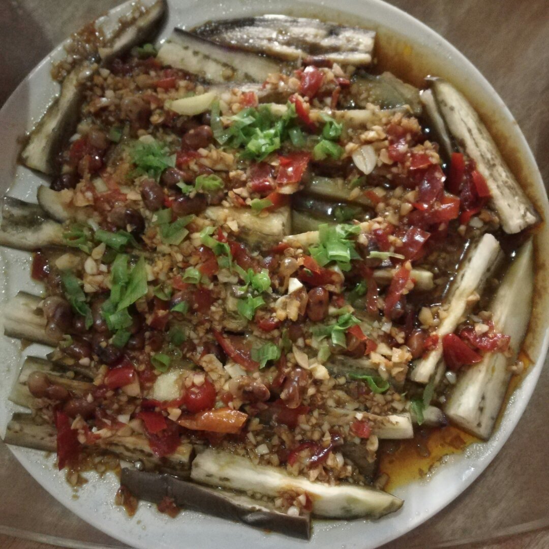 手机用户36465m46做的剁椒蒸茄子