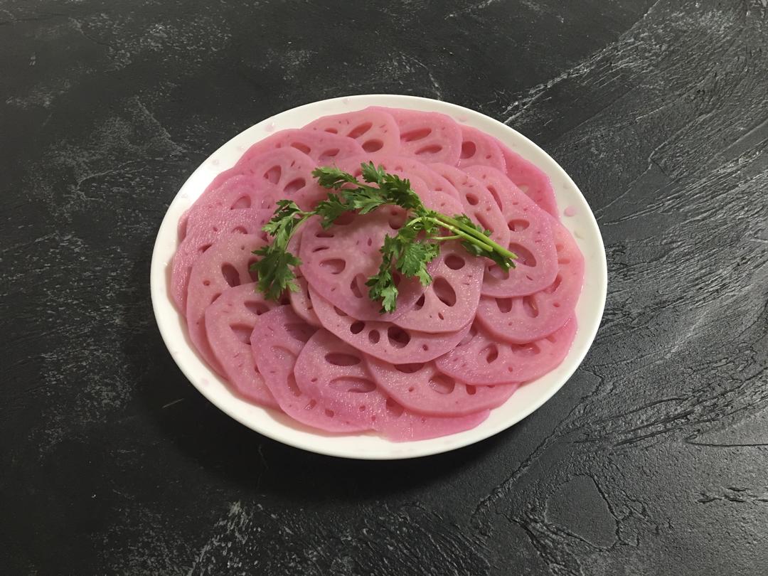 乐活教主的美食之——胭脂藕的做法