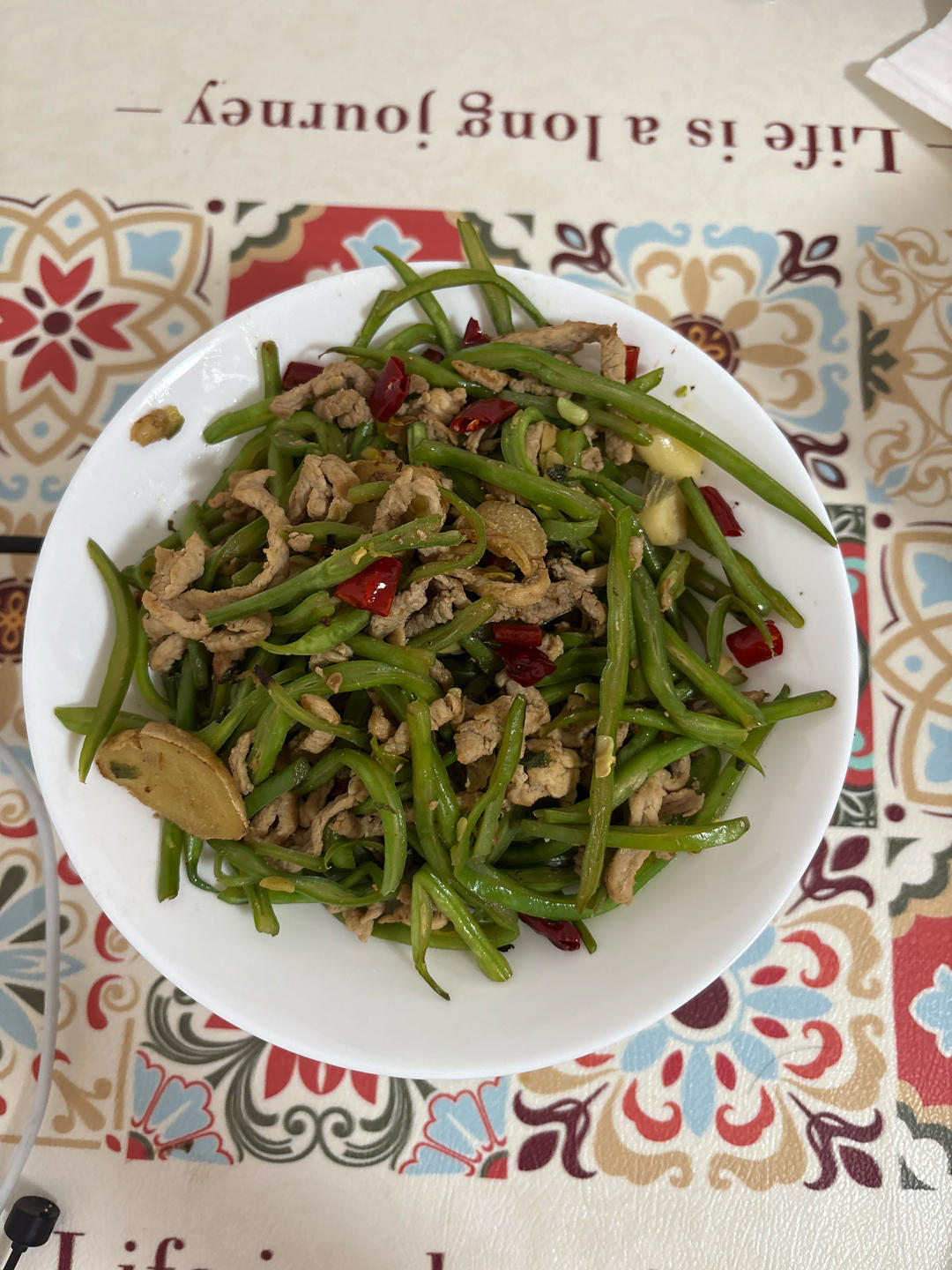 超级下饭的砂锅扁豆丝