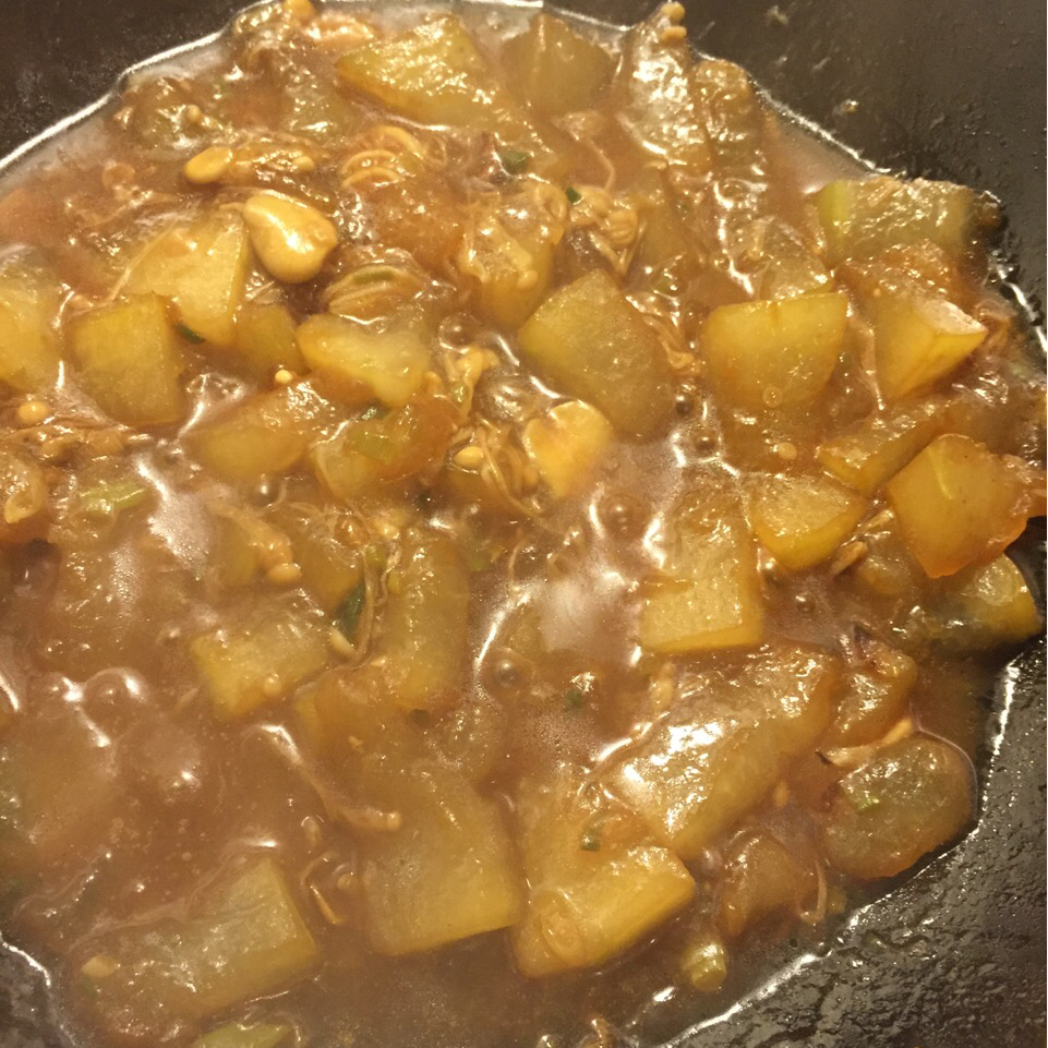 蚝油焖冬瓜