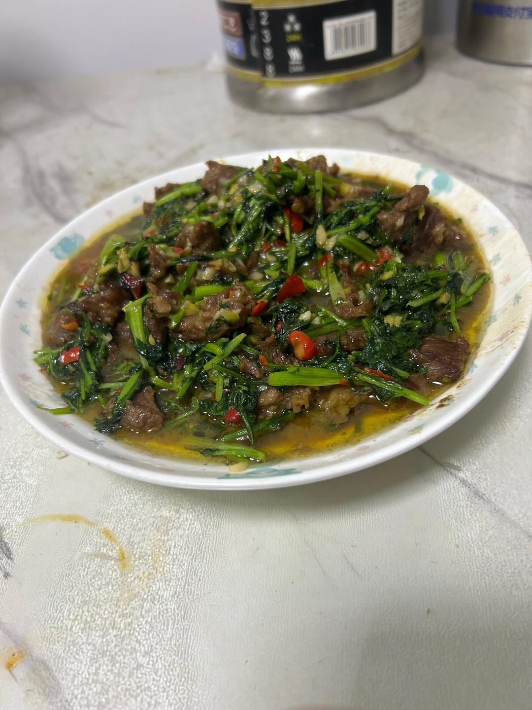 香菜牛肉