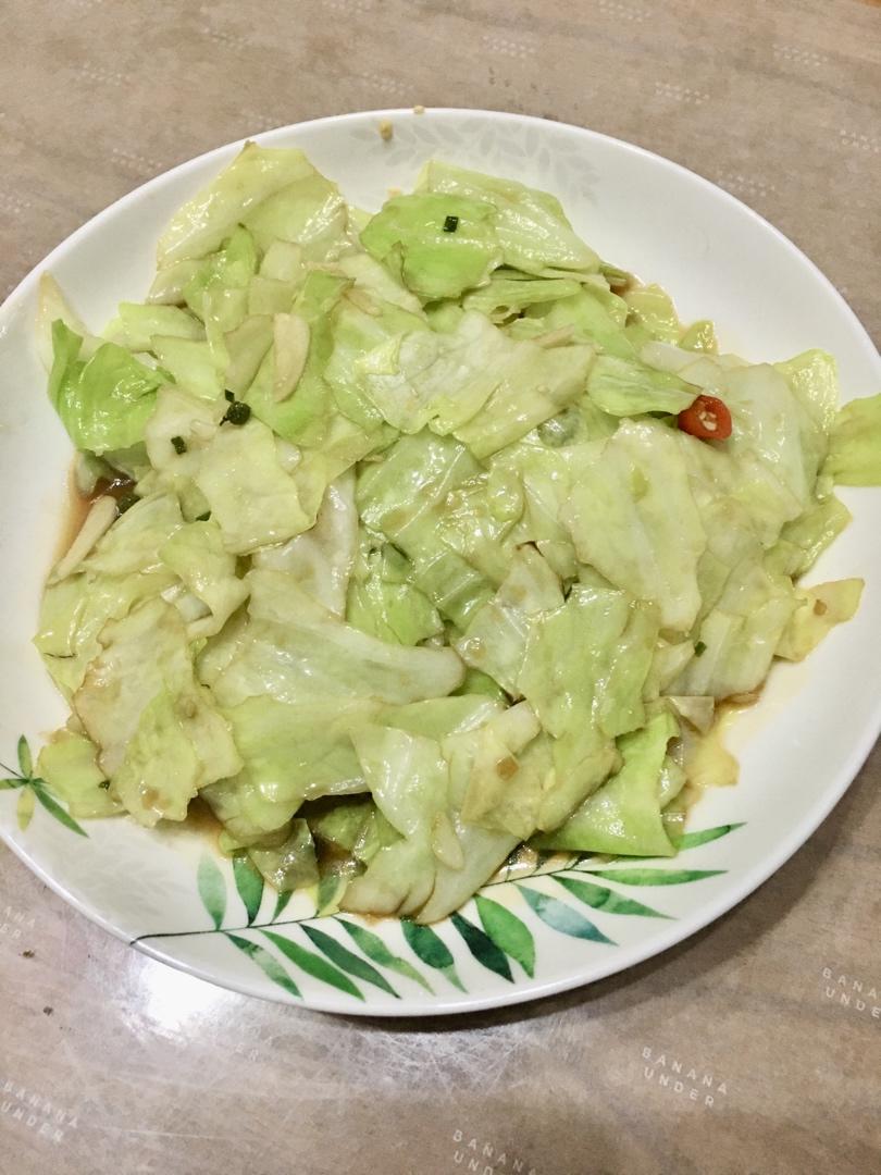 简单好吃的手撕包菜