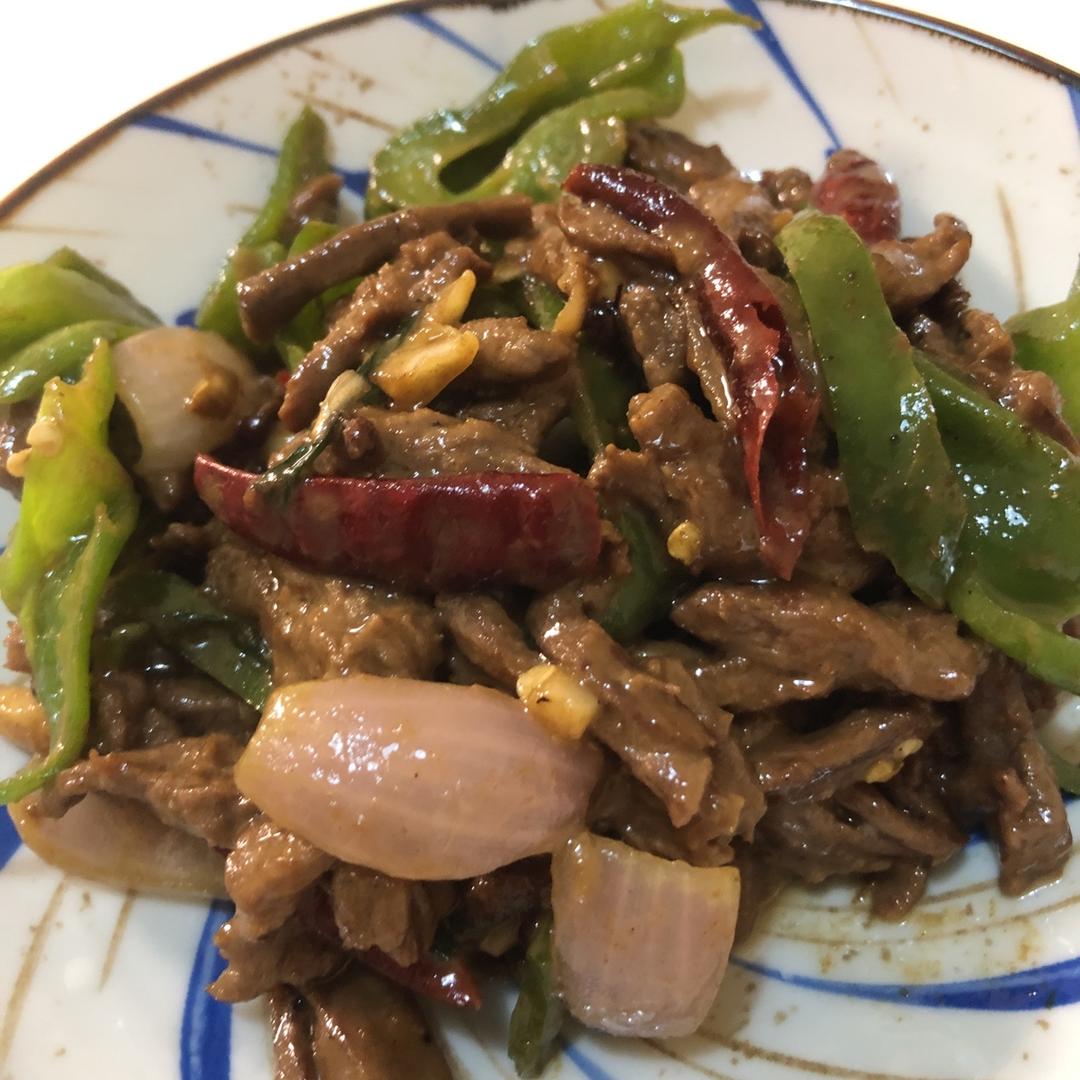 小炒牛肉