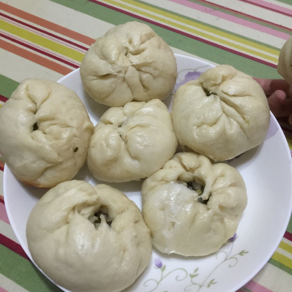 家庭手工肉馅大包子