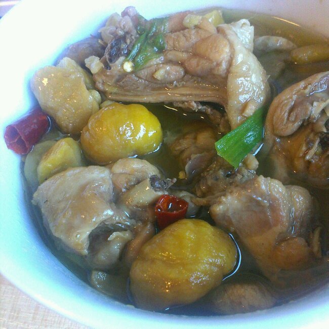 板栗烧鸡
