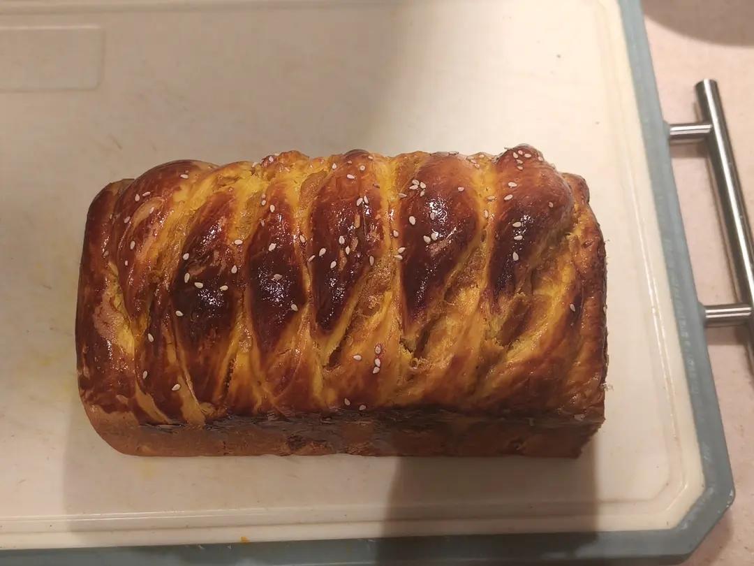 双倍美味南瓜吐司（双重南瓜，美味加倍）
