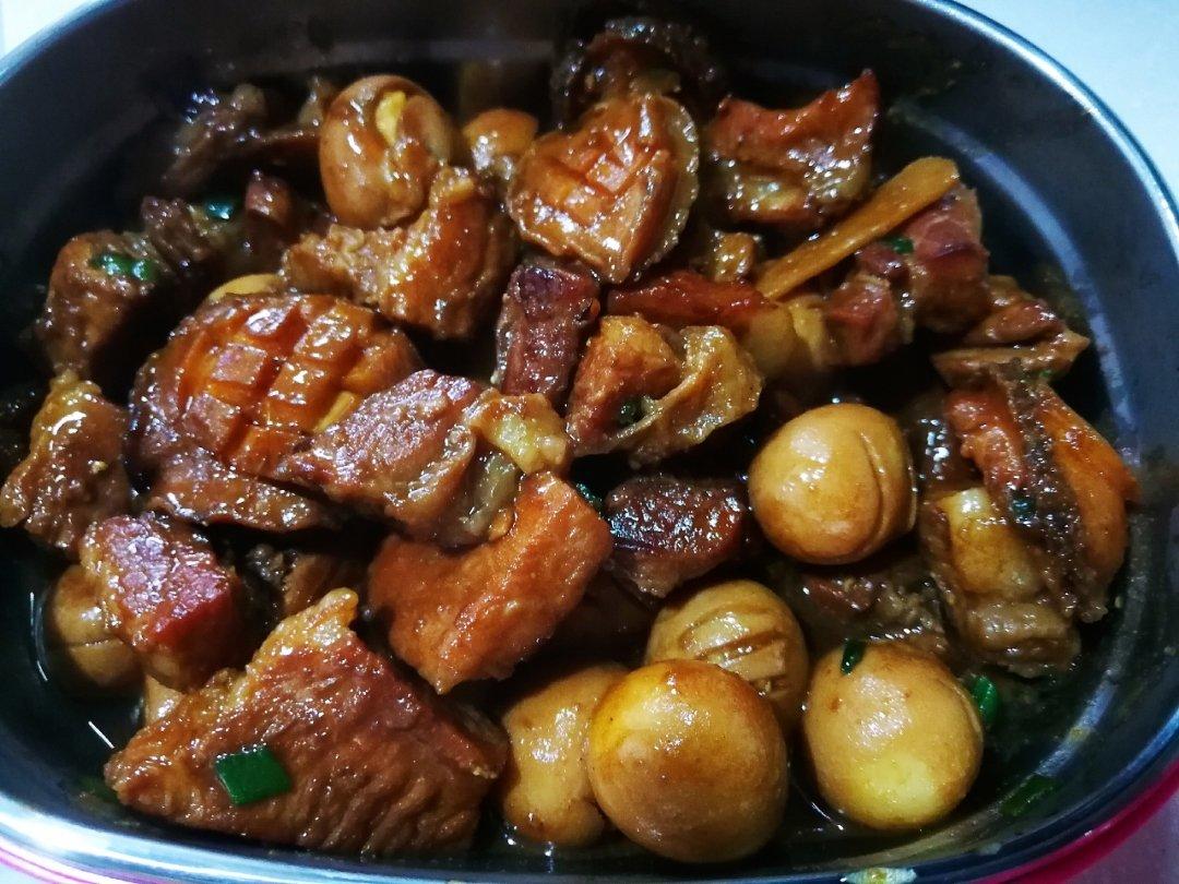 红烧鲍鱼五花肉