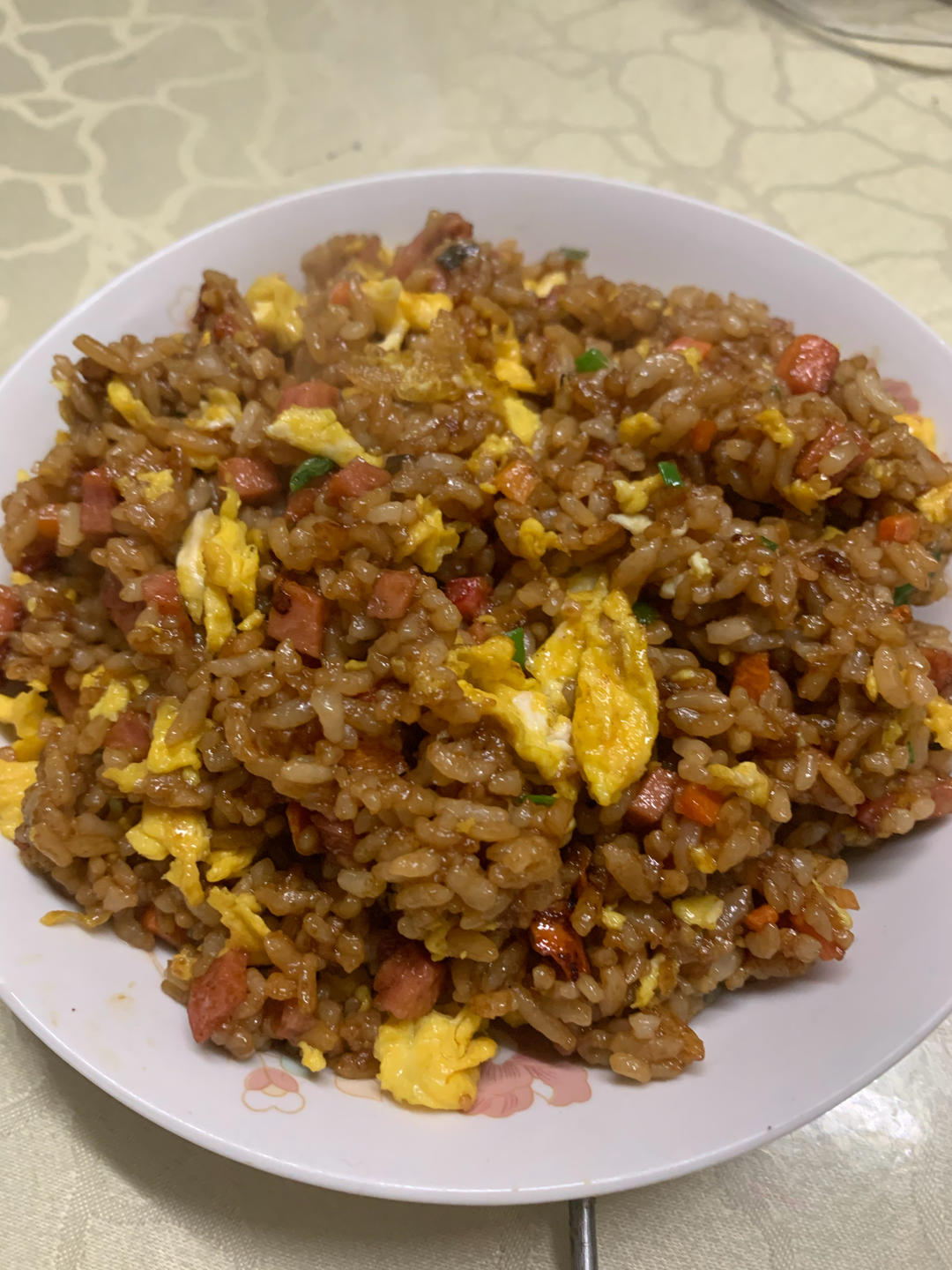 好吃到停不下来的酱油蛋炒饭