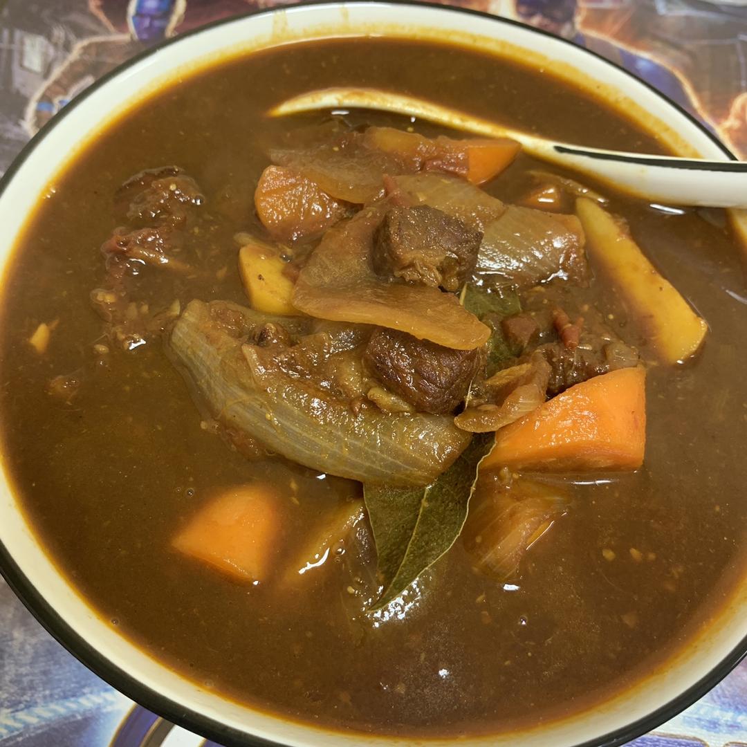 番茄土豆炖牛腩