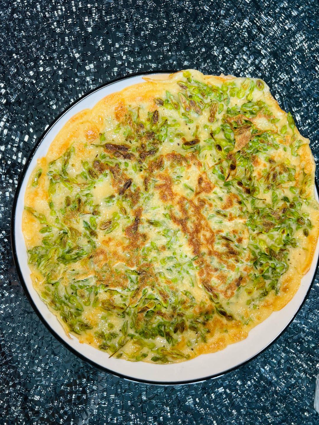 夏日食花~夜香花炒鸡蛋
