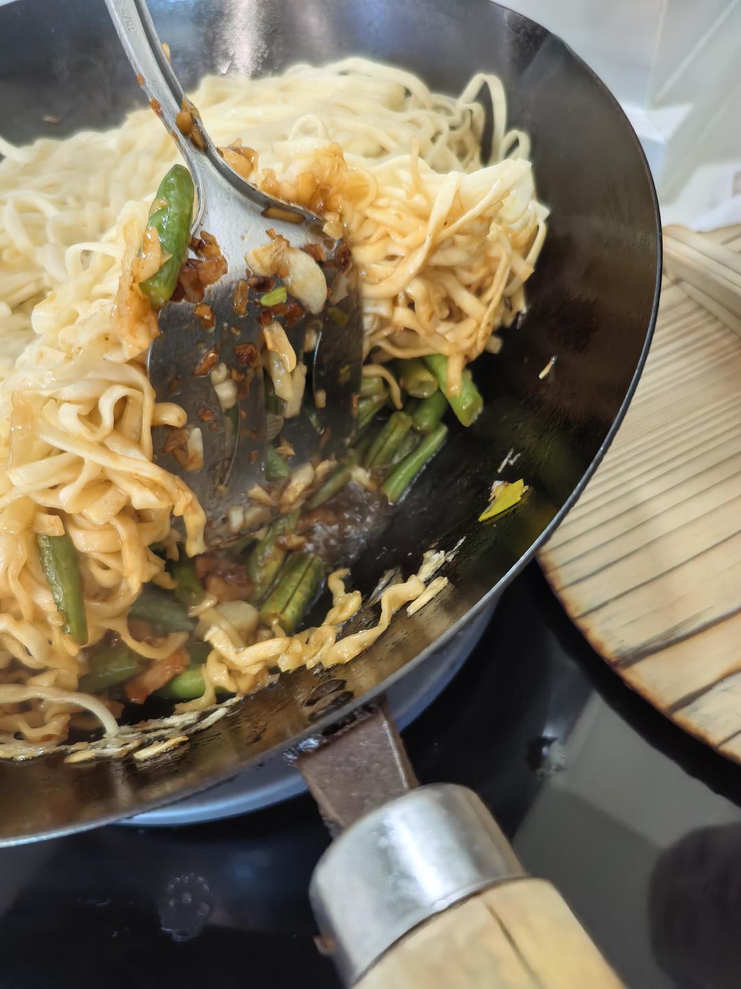 北京家常扁豆面的做法 步骤14